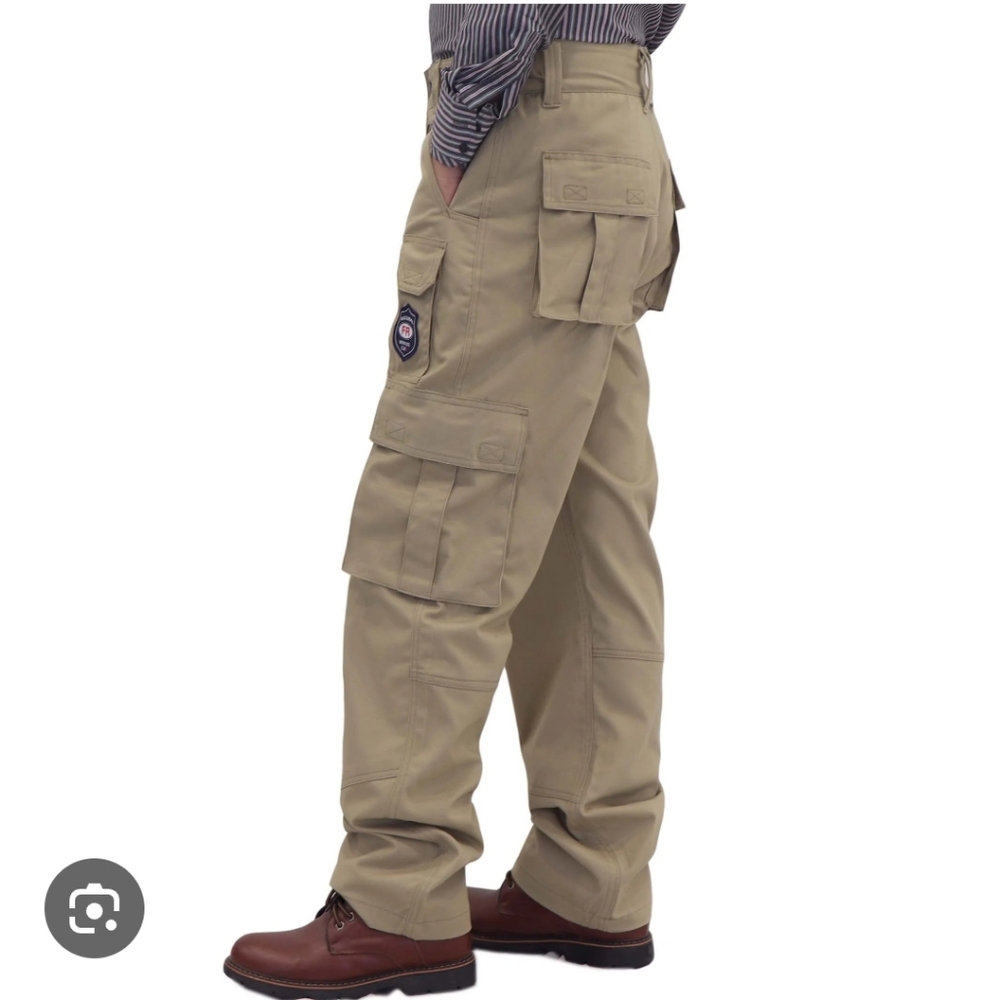 Bocomal FR NFPA 2112 CAT 2 Cargo Pants ~ Khaki